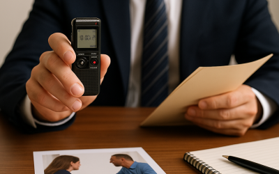 Uso indebido de grabaciones privadas en divorcios: ¿es legal grabar a tu pareja sin consentimiento?